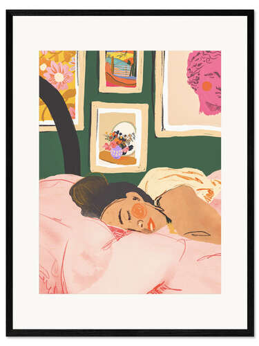Framed art print Sleeping Beauty