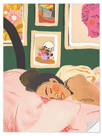 Naklejka na ścianę Sleeping Beauty - Gigi Rosado