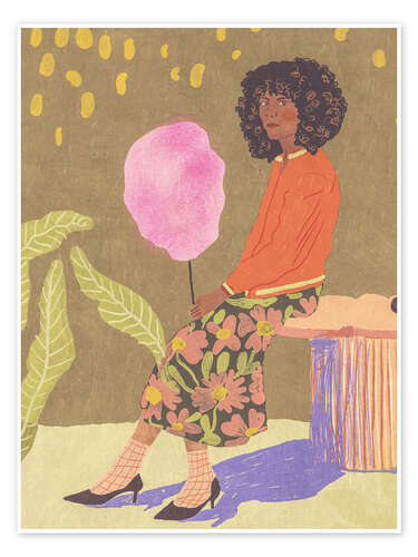 Póster Candy floss
