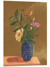 Akryylilasitaulu Tea rose