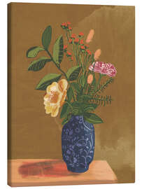 Canvas print Tea rose