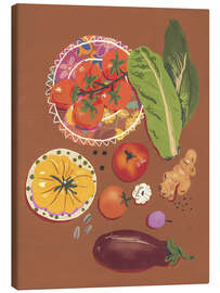 Canvas print Vegetebles - Gigi Rosado