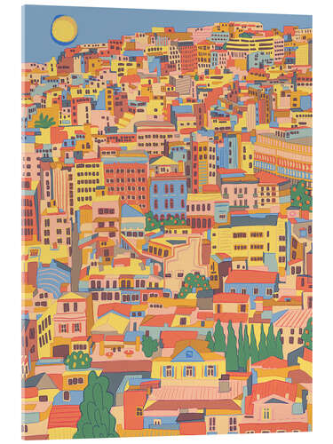 Acrylic print Athens