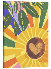 Canvas print Sunny coffee - Gigi Rosado