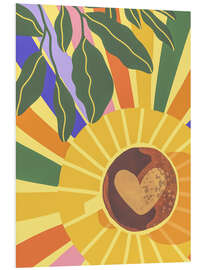 Foam board print Sunny coffee - Gigi Rosado