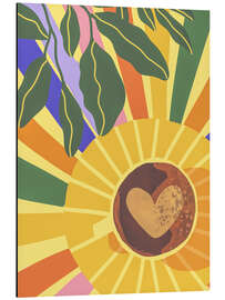 Magnettafel Sonniger Kaffee