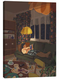 Canvas print Reading love - Gigi Rosado