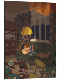 Magnettafel Reading love