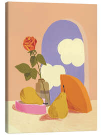 Lienzo Rose and pears - Gigi Rosado