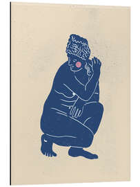 Magnettafel Blue Nude