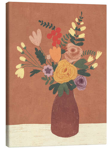 Canvas print Brown bouquet