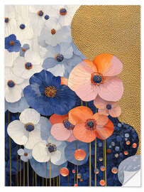 Wandsticker Blumen in meinen Träumen