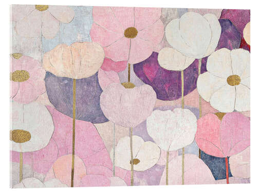 Stampa su vetro acrilico Pure floral spring