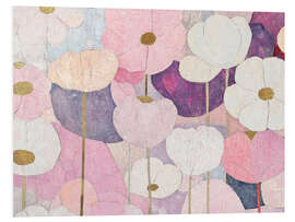 Hartschaumbild Blumiger Frühling