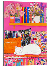 Gallery Print Mittagsschläfchen auf Vintage Sofa