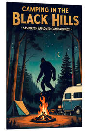 Gallery print Bigfoot, Camping in the Black Hills - nobelart