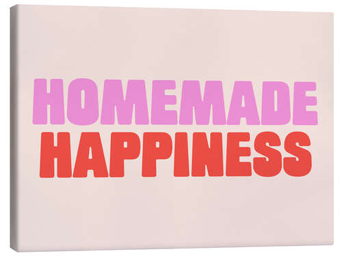 Canvas print Homemade Happiness