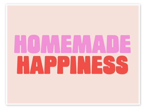 Poster Homemade Happiness