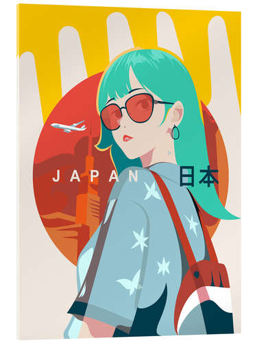 Akrylglastavla Japan Travel Art