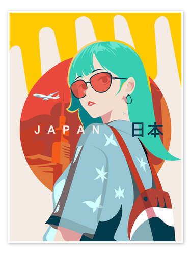 Poster Japan Travel Art