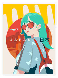 Wall print Japan Travel Art - Sasha Lend