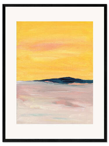 Framed art print Canary sky