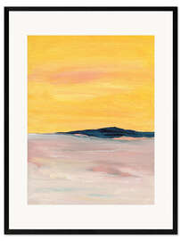 Framed art print Canary sky - Nikita Jariwala