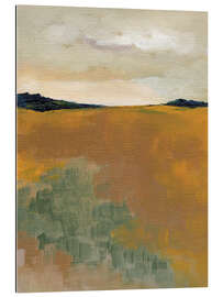 Gallery print Ochre landscape