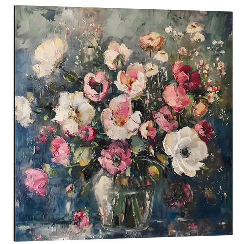 Aluminium print New Year Blooms