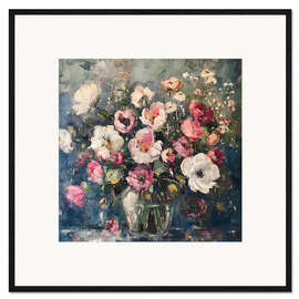 Impresión de arte enmarcada New Year Blooms