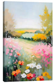Lienzo Blooming Meadow Abstract