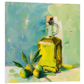 Obraz na PCV Olive Oil Bottle