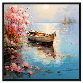 Gerahmter Kunstdruck Wasserrand