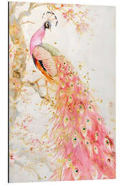 Cuadro de aluminio Pastel Peacock