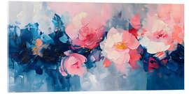Tableau en verre acrylique Shades of Pink - Creative Studio