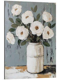 Quadro em alumínio Cottage Whites - Creative Studio