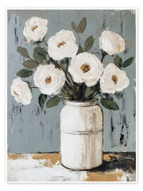 Wall print Cottage Whites - Creative Studio