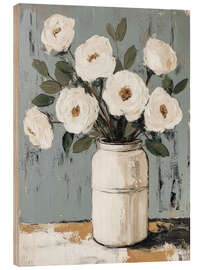 Cuadro de madera Cottage Whites - Creative Studio