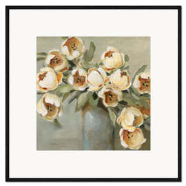 Ingelijste kunstdruk Brilliant Tulips