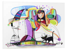 Quadro em PVC Adventures of the Black Cat