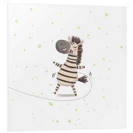 Obraz na PCV Disco Zebra
