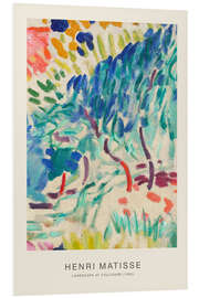 PVC print Landscape at Collioure II, 1905 - Henri Matisse