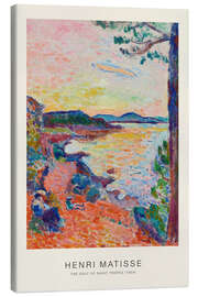 Canvas print The Gulf of Saint Tropez, 1904 - Henri Matisse