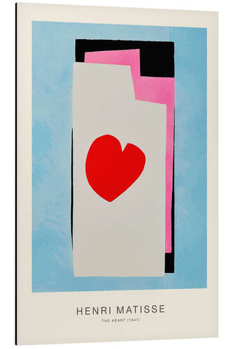Obraz na aluminium The Heart, 1947 - Henri Matisse