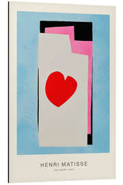 Stampa su alluminio The Heart, 1947 - Henri Matisse
