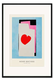 Gerahmter Kunstdruck The Heart, 1947 - Henri Matisse