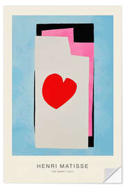 Wall sticker The Heart, 1947 - Henri Matisse