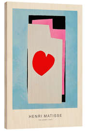 Wood print The Heart, 1947 - Henri Matisse