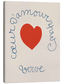 Obraz na płótnie Coeur d'Amour epris - Verve - Henri Matisse
