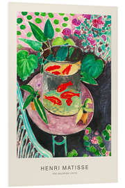 PVC-taulu The Goldfish, 1912 - Henri Matisse